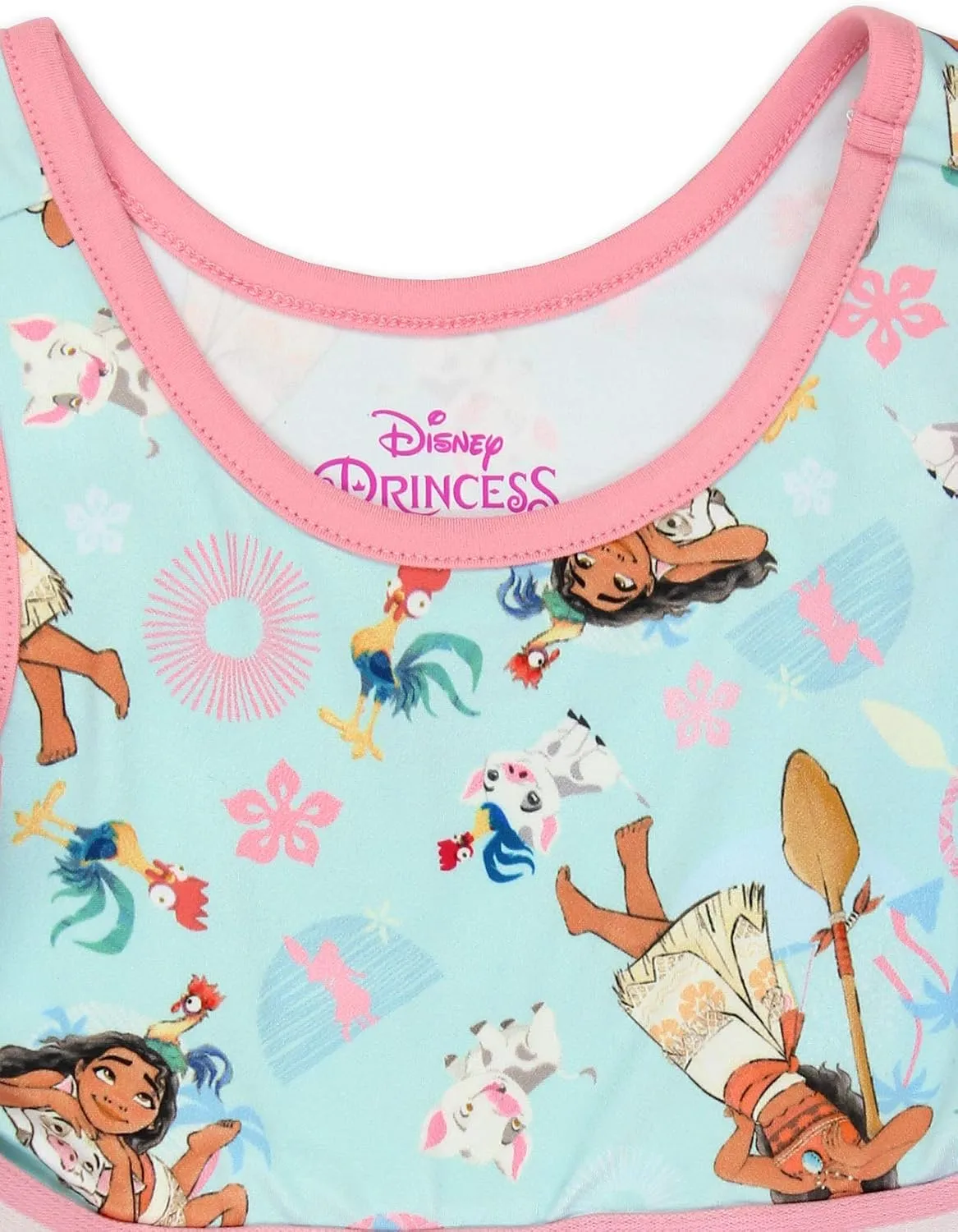 Disney Moana Toddler Girls Fit and Flare Ultra Soft Dress