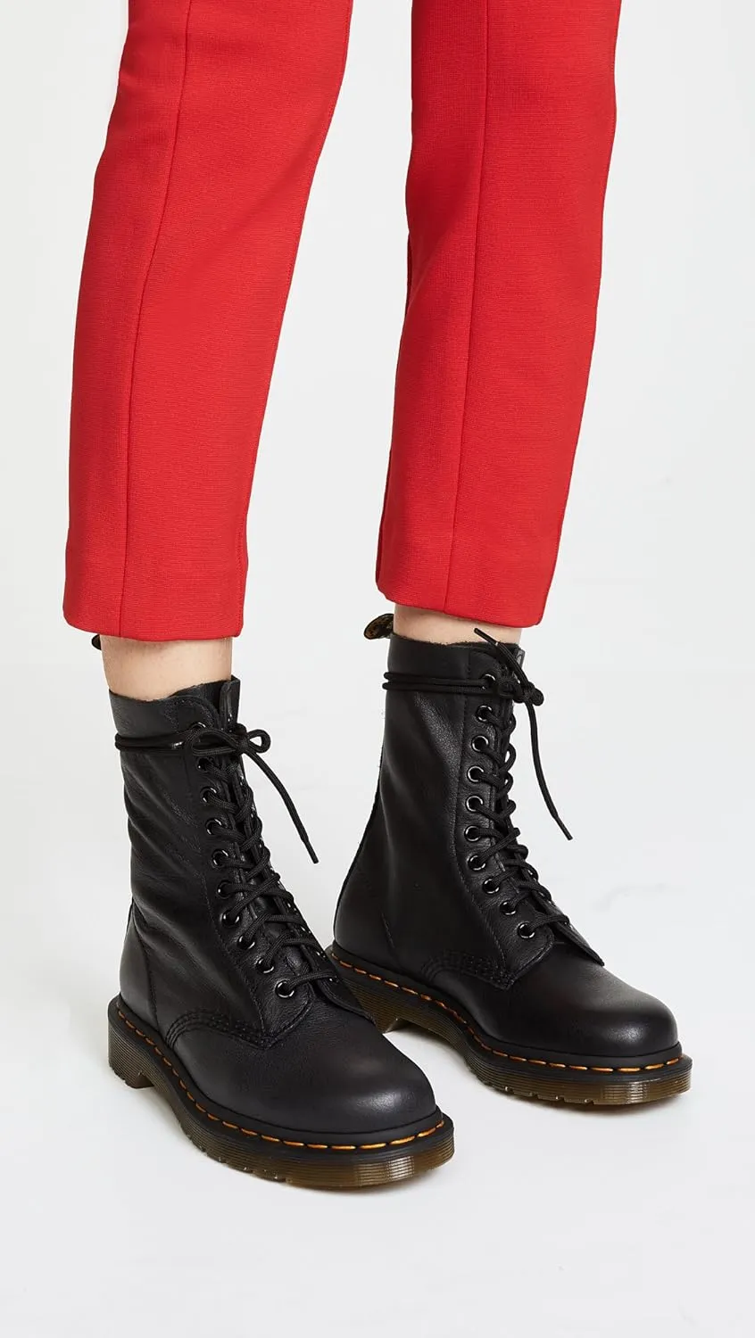Dr. Martens, Women's Maple Zip Steel Toe Light Industry Boots