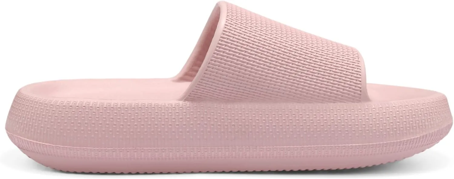 Dresofu Cloud Slippers for Women and Men Bathroom Sandals Non-Slip Pillow Slippers Cushioned Thick Sole Shower Slippers…