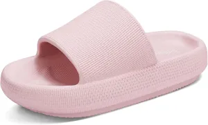Dresofu Cloud Slippers for Women and Men Bathroom Sandals Non-Slip Pillow Slippers Cushioned Thick Sole Shower Slippers…