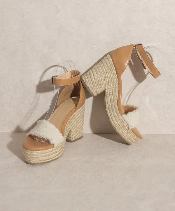 Espadrille Platform Sandal
