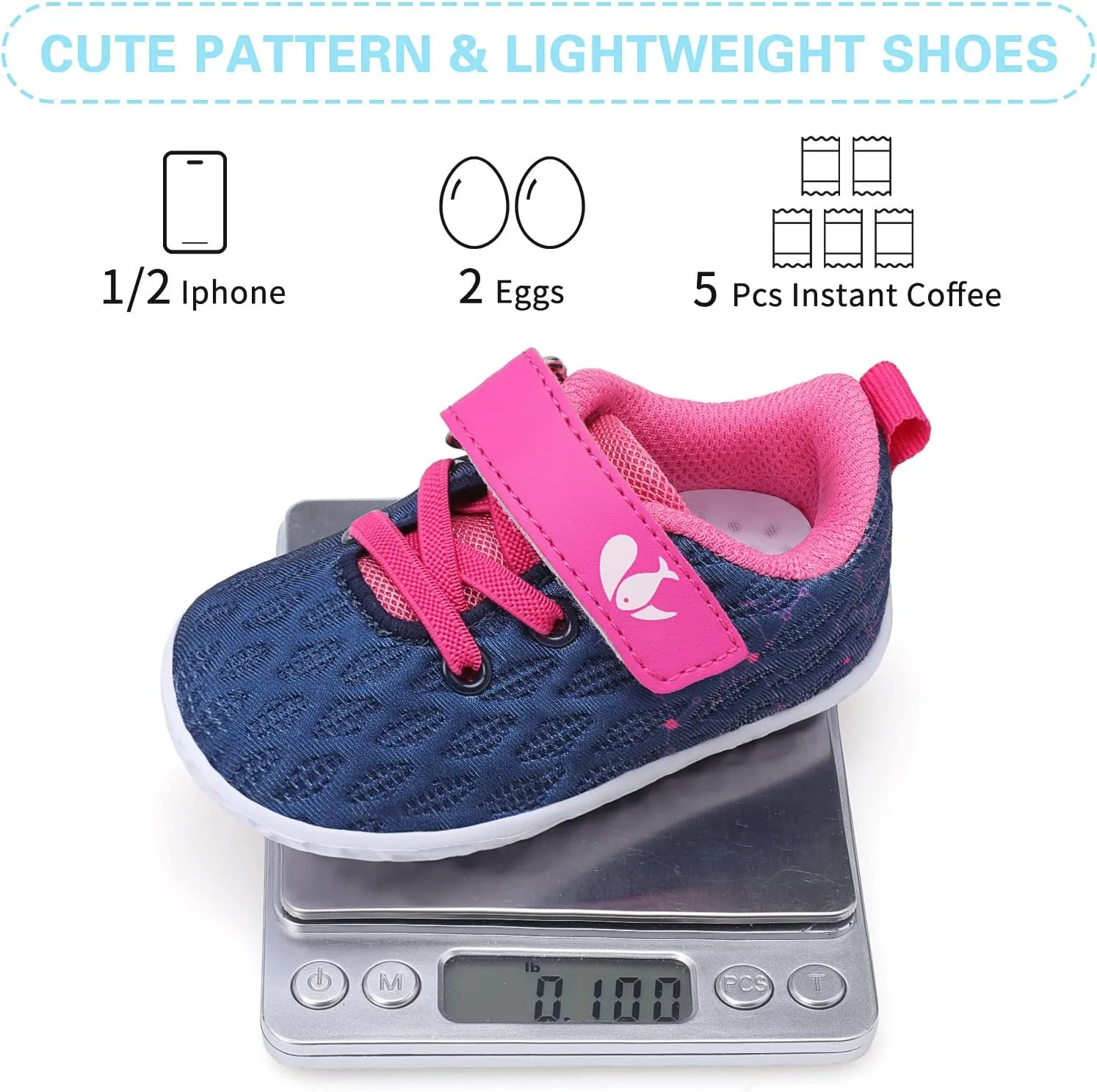 FEETCITY Baby Sneakers Boys Girls Infant Shoes First Walking Shoes Newborn Crib Shoes Toddler Slip On Shoes