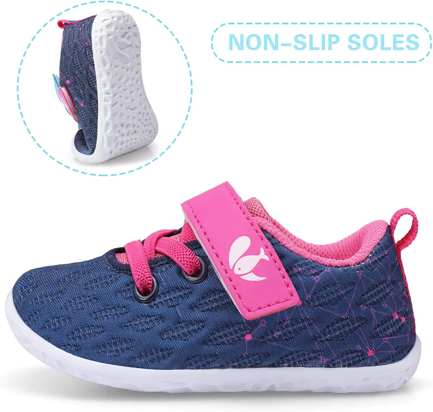 FEETCITY Baby Sneakers Boys Girls Infant Shoes First Walking Shoes Newborn Crib Shoes Toddler Slip On Shoes