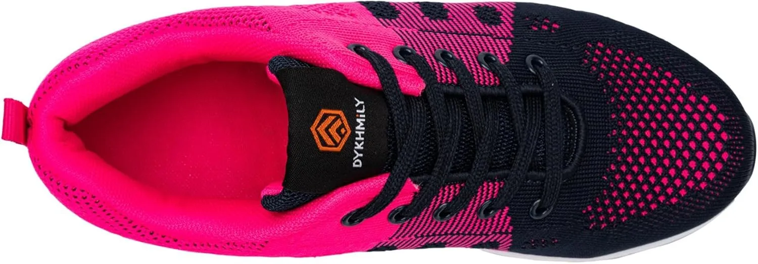 FENLERN Steel Toe Shoes for Women Lightweight Safety Shoes Comfortable Ladies Steel Toe Sneakers Non Slip Work Shoes Breathable Arch Support 5~11 Medium/5.5~10.5 Wide Width