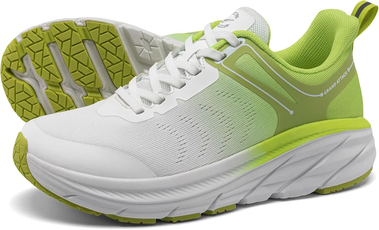 Grand Attack Women's Road Running Shoes | Superior Cushioned|Durable Non-Slip | Comfortable | Fashion Athletic Sneakers