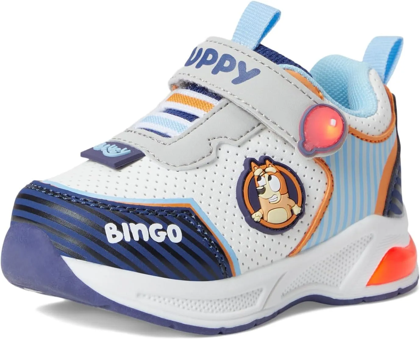 Ground Up Boy's Bluey and Bingo Light Up Athletic Sneaker (Toddler/Little Kids)