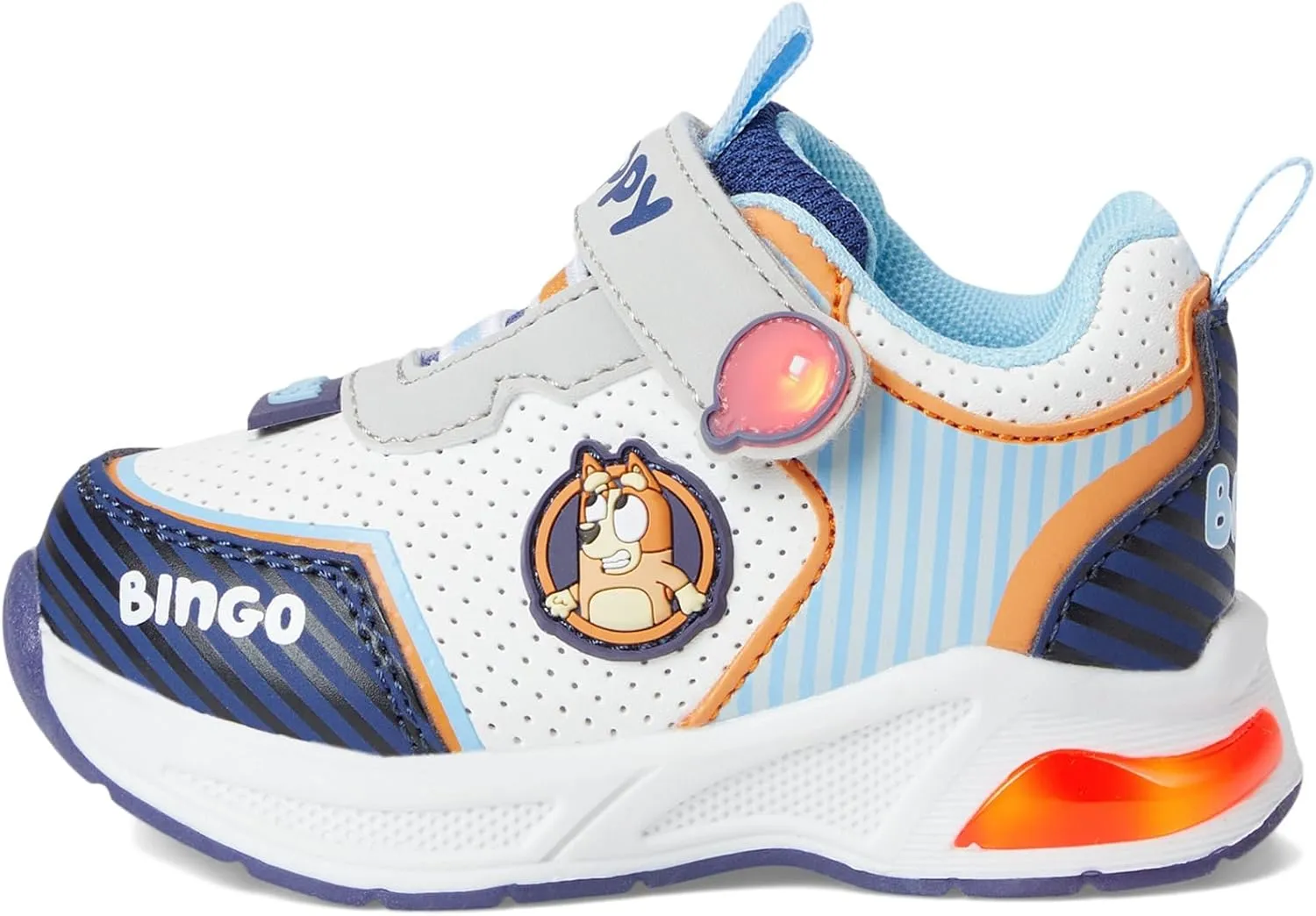 Ground Up Boy's Bluey and Bingo Light Up Athletic Sneaker (Toddler/Little Kids)
