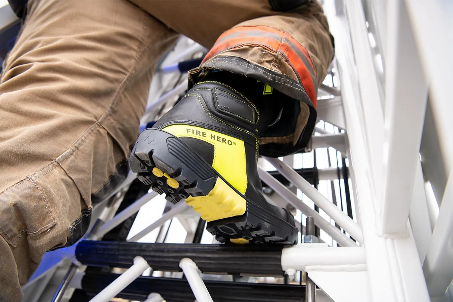HAIX Fire Hero Xtreme Women's Composite-Toed Waterproof Firefighting Boots with Heat- and Slip-Resistant Sole