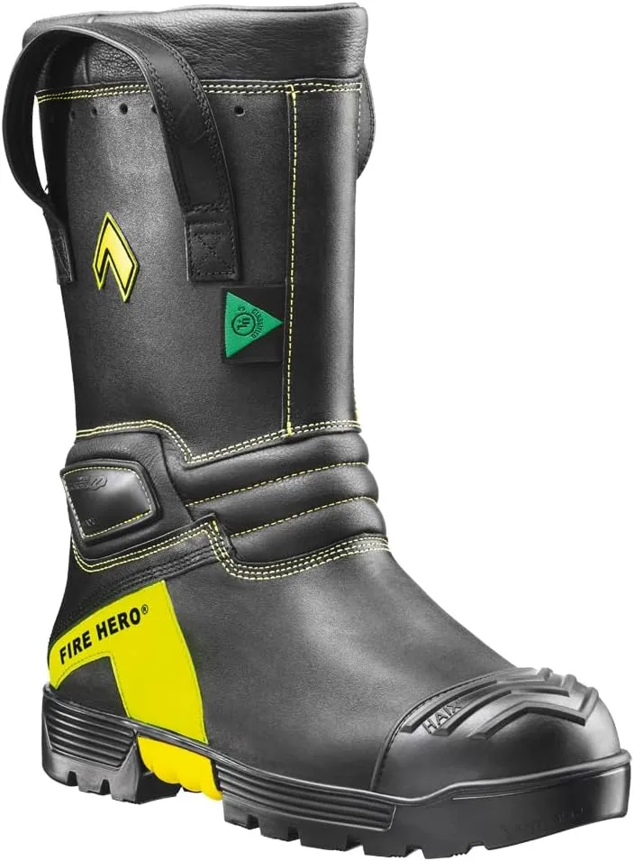 HAIX Fire Hero Xtreme Women's Composite-Toed Waterproof Firefighting Boots with Heat- and Slip-Resistant Sole