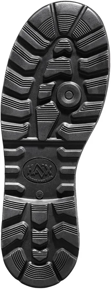 HAIX Fire Hunter Xtreme Waterproof Composite-Toed Firefighting Boots with Anti-Slip Sole and Cushioned Insole