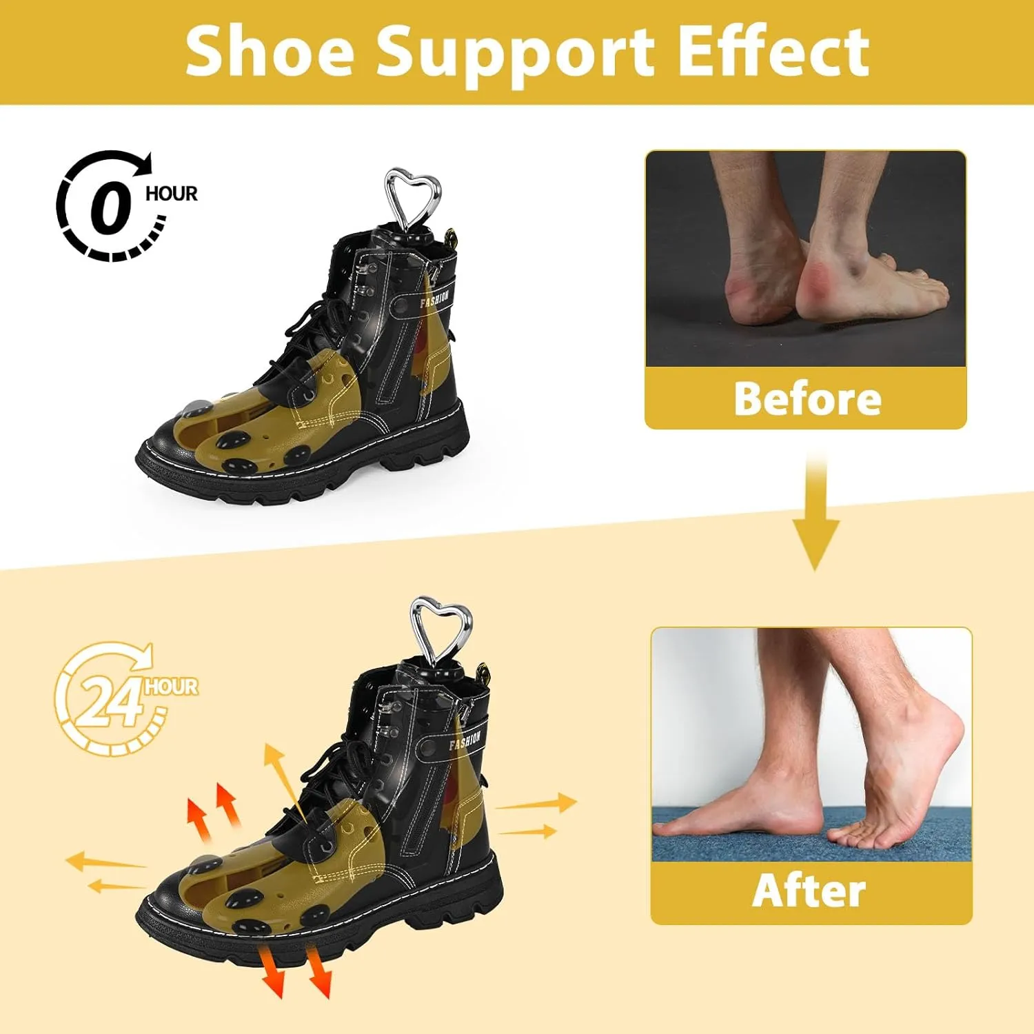 JJDPARTS Shoe Stretcher Women Men, Boot Stretcher Women, Adjustable Unisex Shoe Boot Stretcher Wide Feet