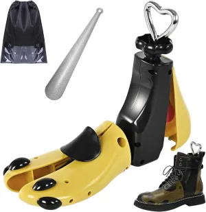 JJDPARTS Shoe Stretcher Women Men, Boot Stretcher Women, Adjustable Unisex Shoe Boot Stretcher Wide Feet