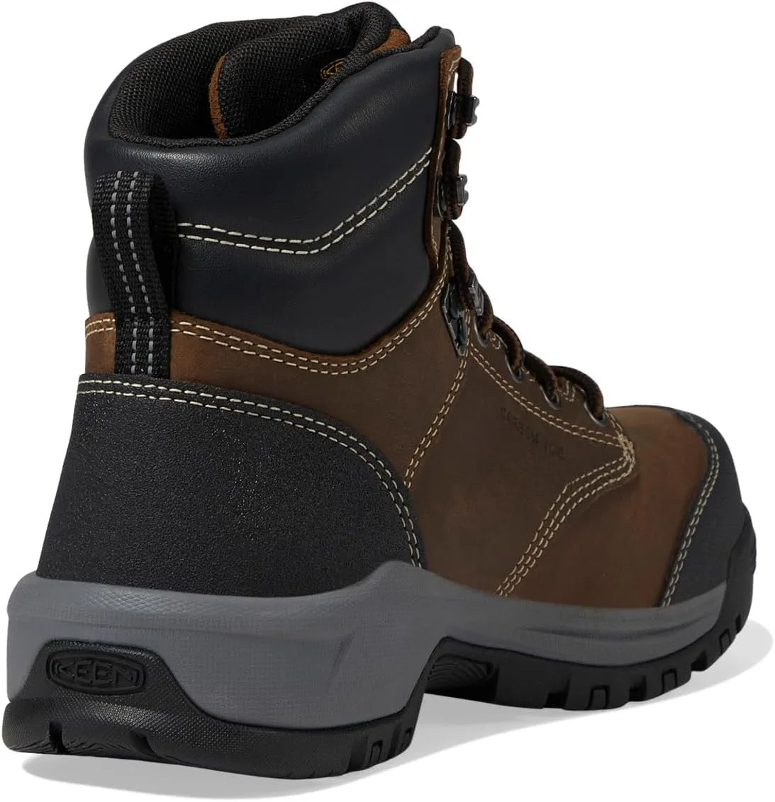KEEN Utility Women's Evanston 6" Composite Toe Waterproof Leather Durable Construction Work Boots