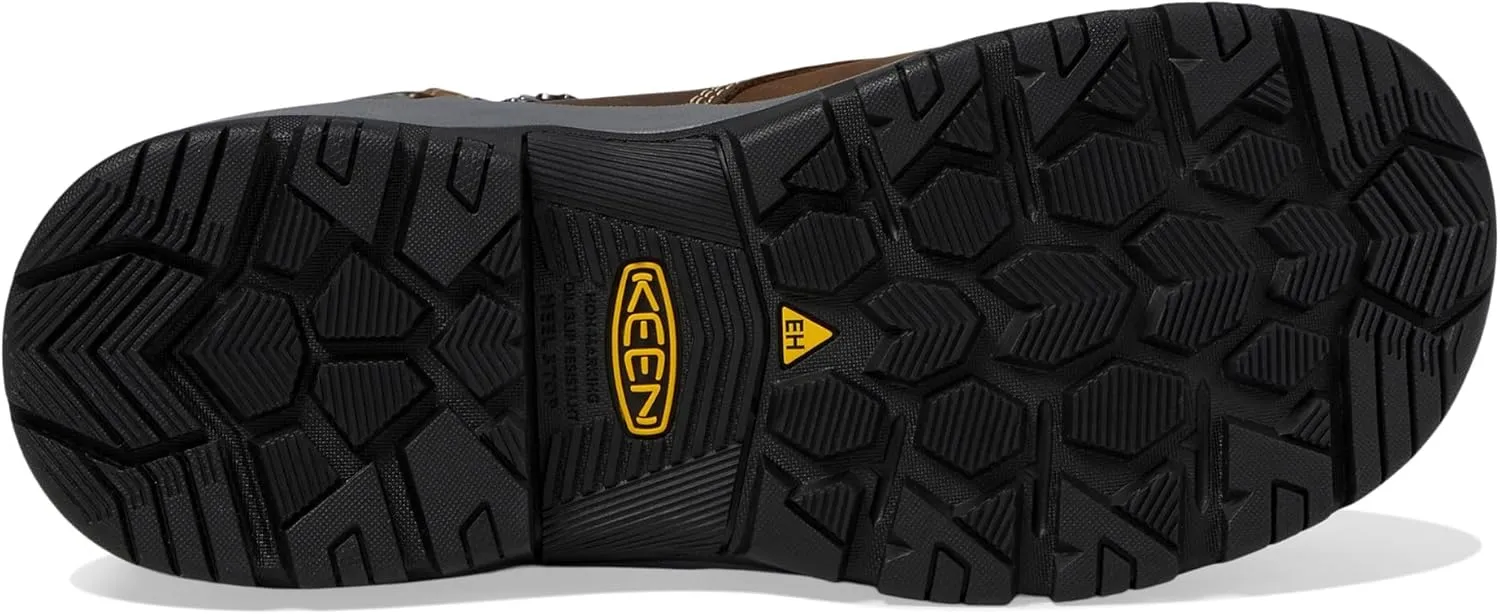 KEEN Utility Women's Evanston 6" Composite Toe Waterproof Leather Durable Construction Work Boots