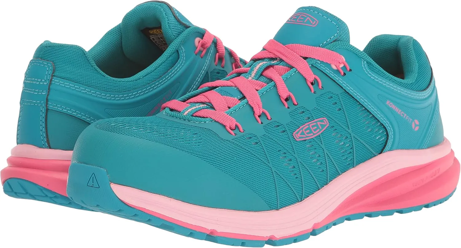 KEEN Utility Women's Vista Energy Low Height Sneakers Composite Toe Industrial Work Shoes