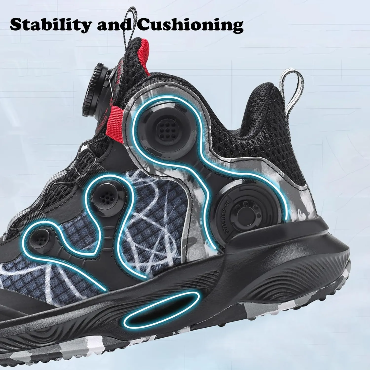 Kids Sneakers Boys Girls Running Tennis Shoes Athletic Sports Casual
