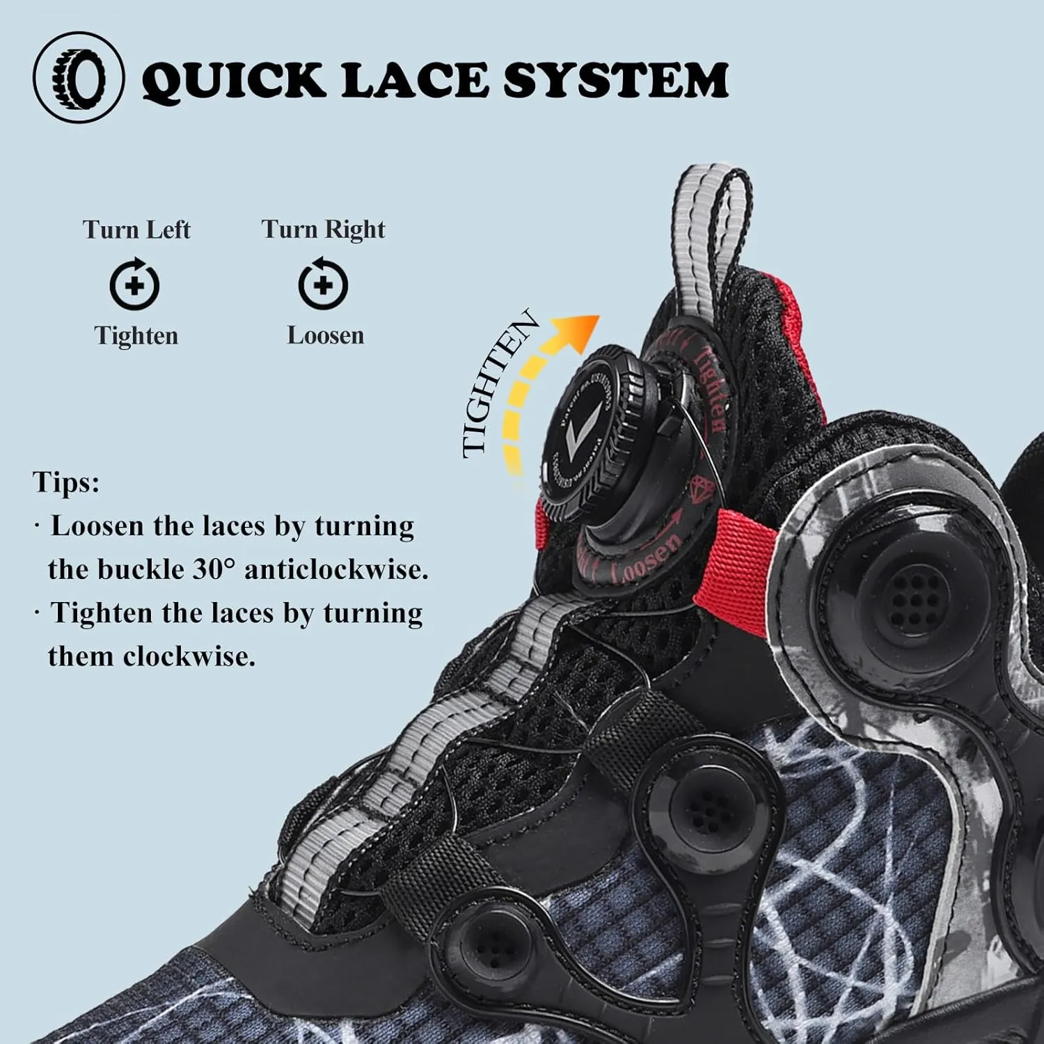 Kids Sneakers Boys Girls Running Tennis Shoes Athletic Sports Casual