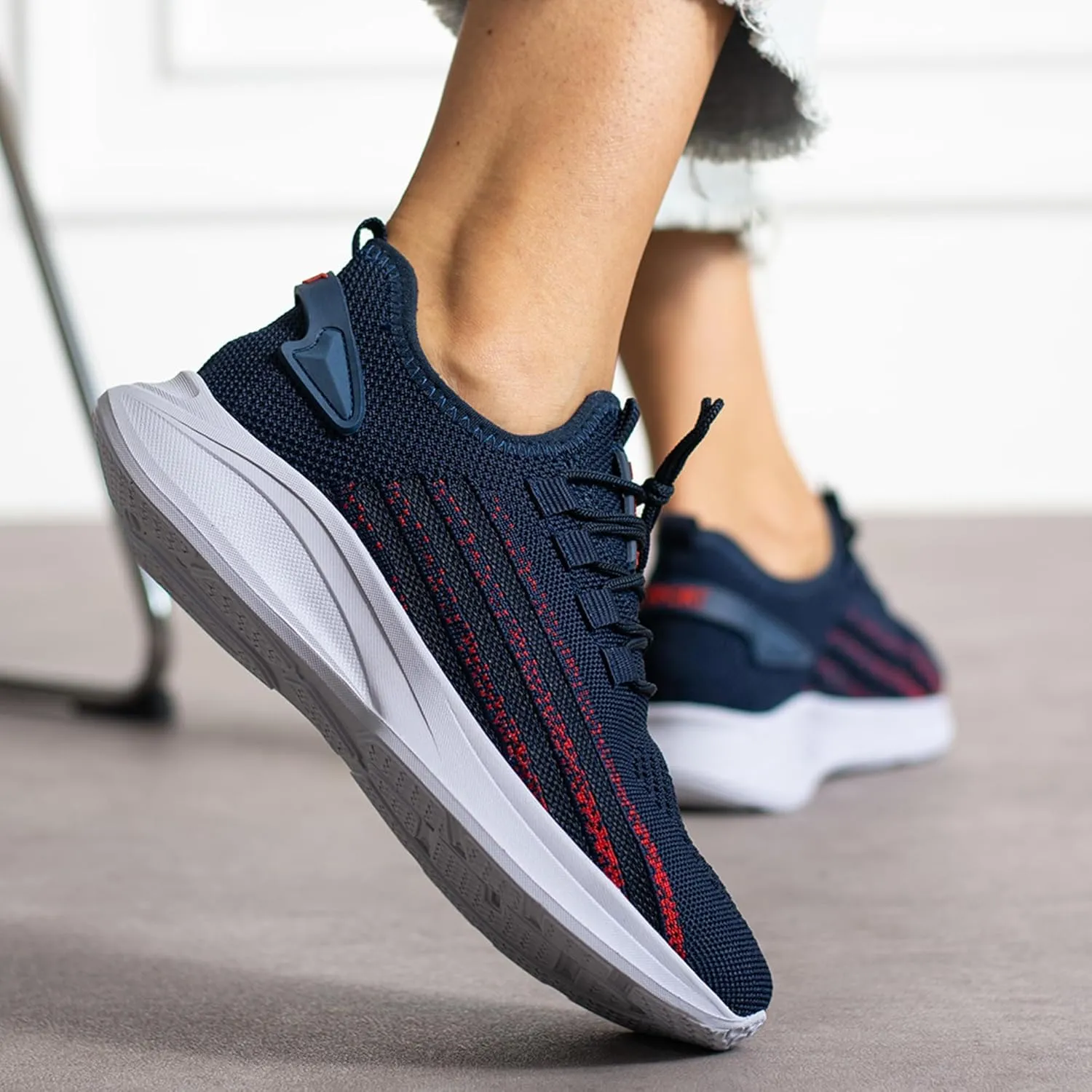 Knit Sneakers for Women and Men - Lightweight Slip-On Walking Shoes - Comfortable Women's Sneakers, Men's Sneakers, Casual Shoes