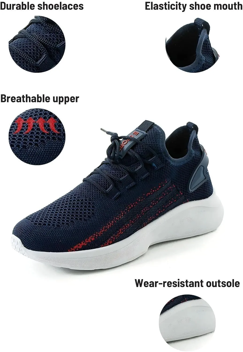 Knit Sneakers for Women and Men - Lightweight Slip-On Walking Shoes - Comfortable Women's Sneakers, Men's Sneakers, Casual Shoes