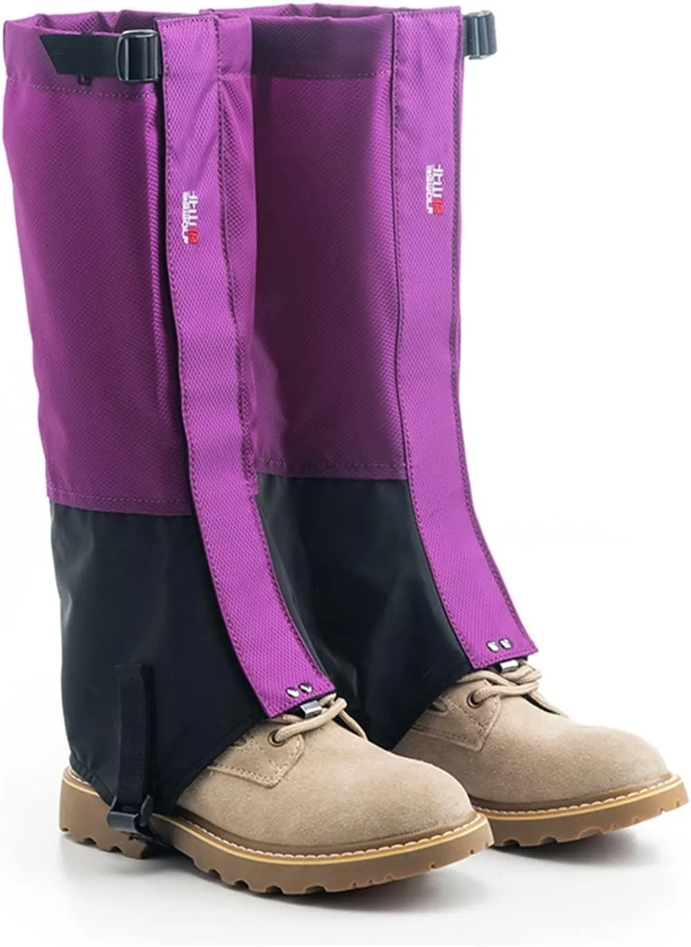 Leg Gaiters, Snowproof, Waterproof, Snakebite Leggings, Suitable for Mountaineering, Skiing, Hiking, Adjustable Ski Desert Jungle Trekking Mountaineering Snowshoes (Color : D, Size : S)