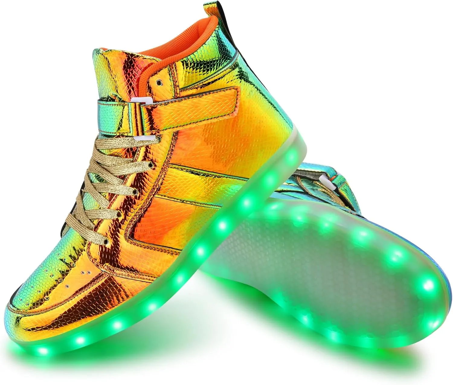 Light Up Shoes Men Women LED Shoes USB Charging Adult High Top LED Sneakers Glow in The Dark Footwear for Dancing Party Festivals Festivals