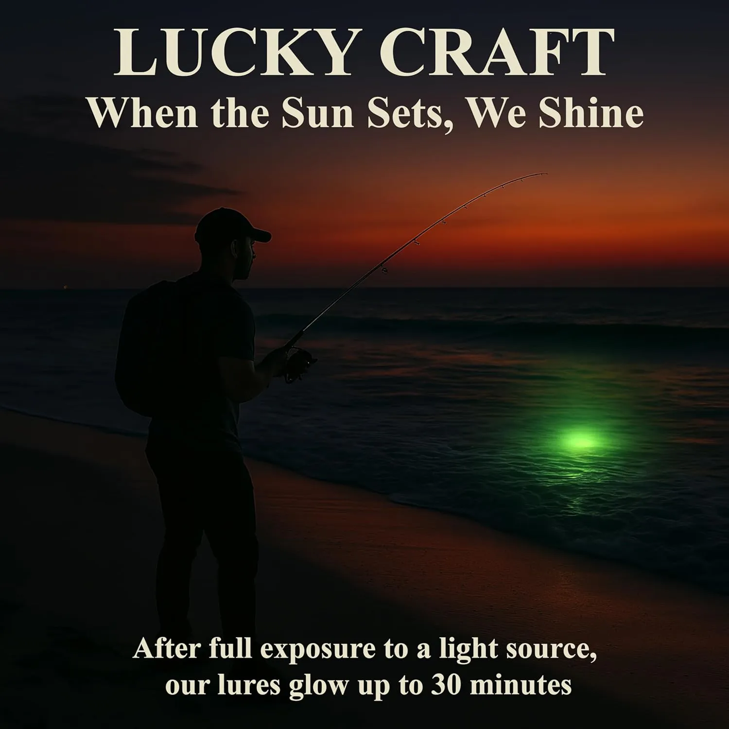 LUCKY CRAFT FlashMinnow 110, Aurora Series, Aurora Colored Saltwater Fishing Lures, Jerkbait Surf Fishing Accessories and Gear, 1-2 ft Slow Suspending Topwater Lure, Halibut and Bass Fishing Lures