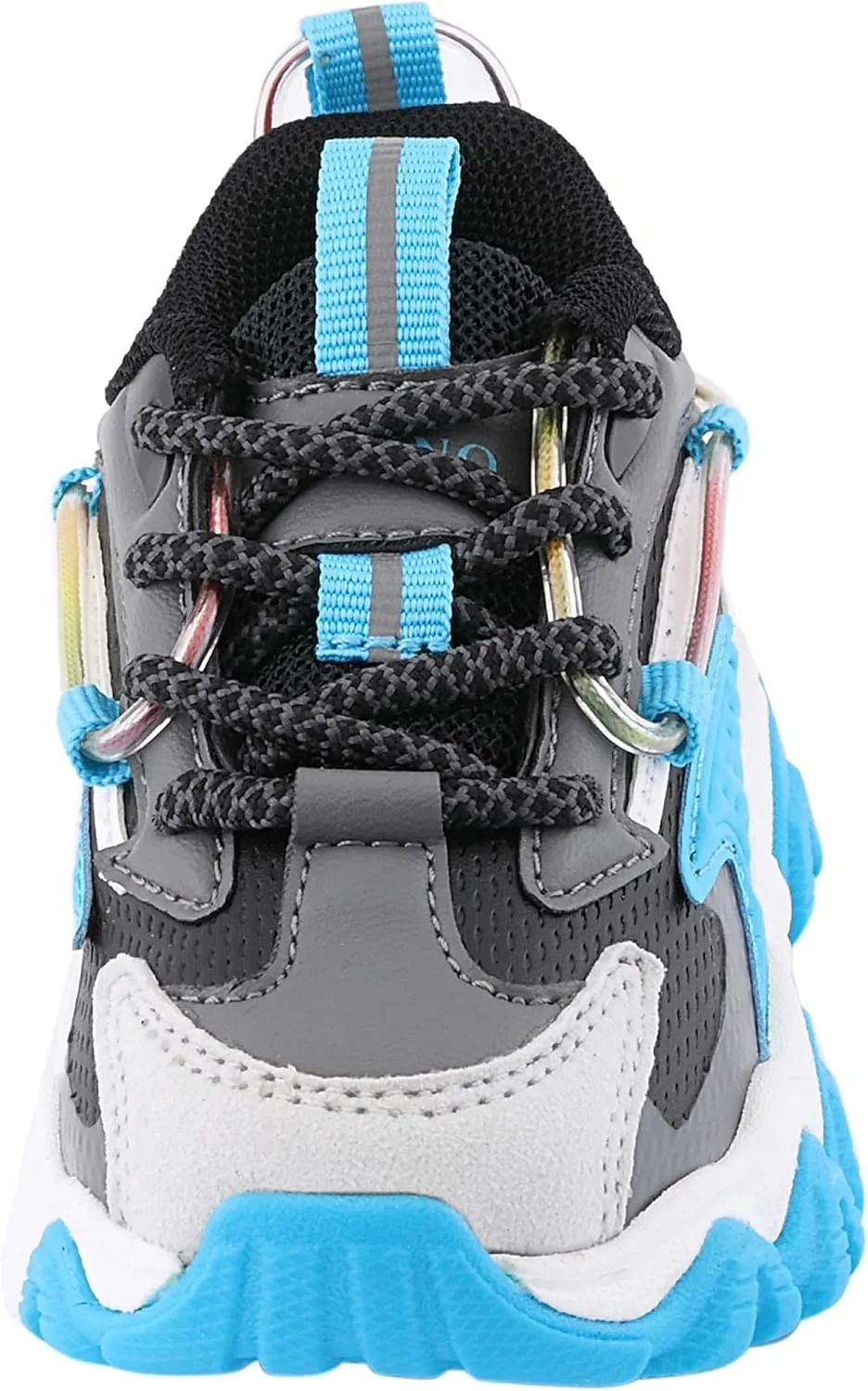 Mazino Kids Unisex Fashion Sneakers Lace-Up Shoes Tennis for Boys and Girls