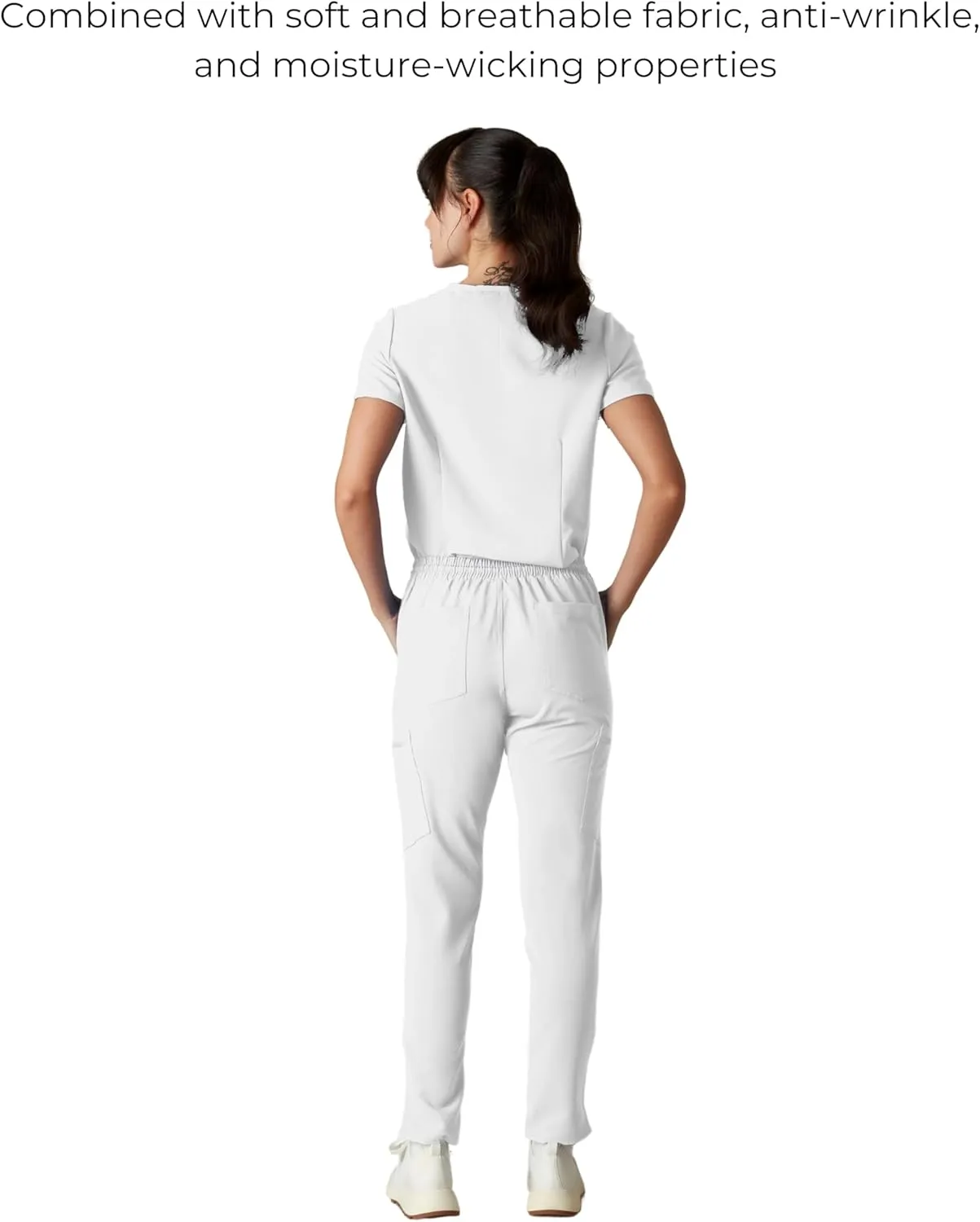 Members Only Women's Reus Open Bottom Scrub Pant | Medical Scrubs | Hospital Uniform |
