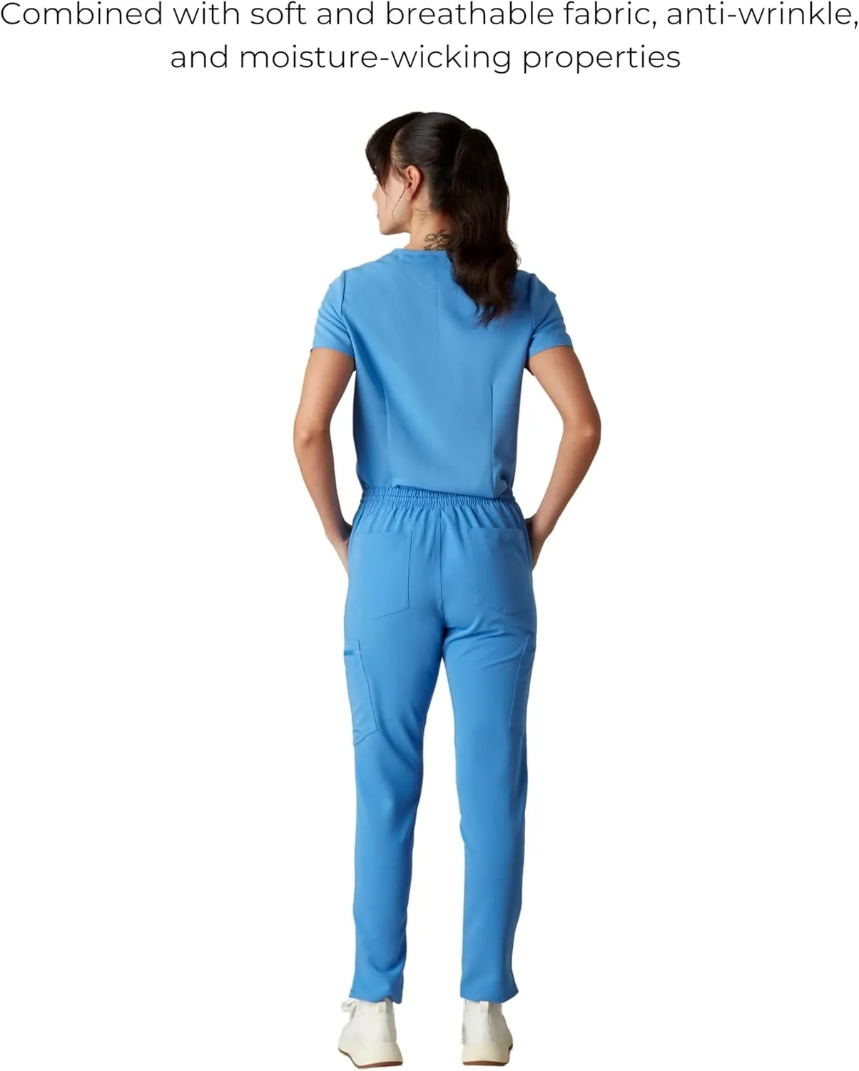 Members Only Women's Reus Open Bottom Scrub Pant | Medical Scrubs | Hospital Uniform |