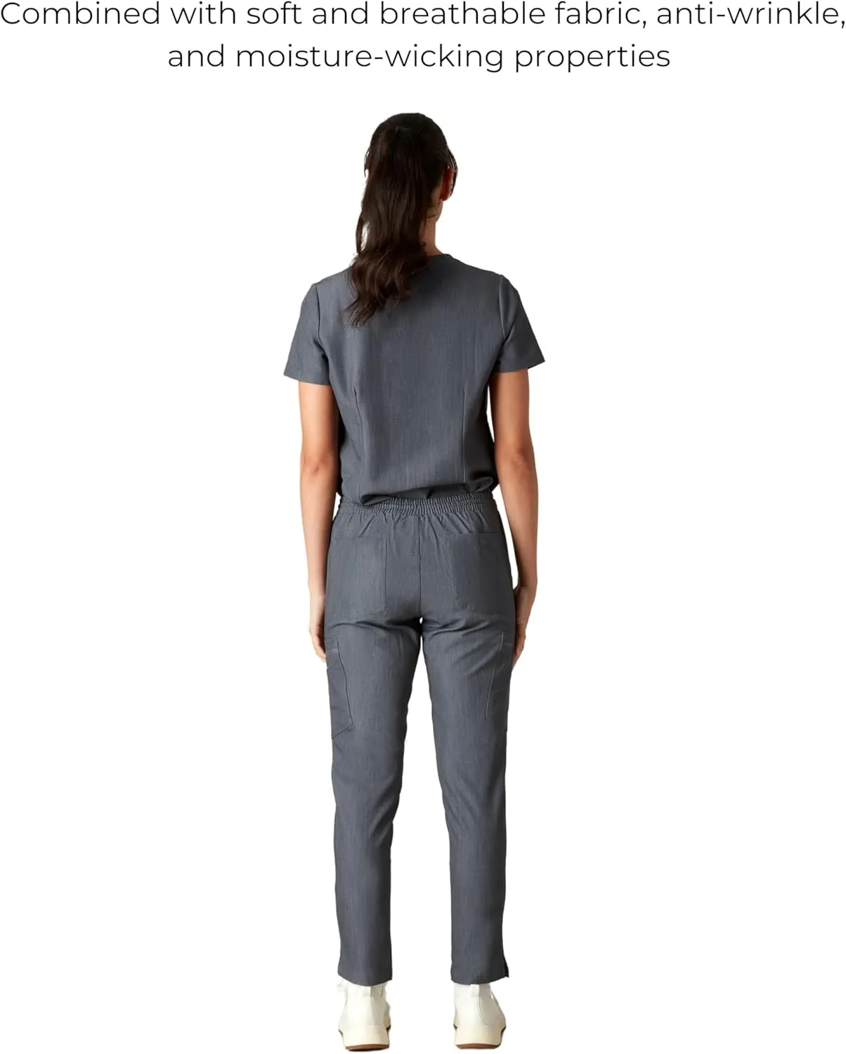 Members Only Women's Reus Open Bottom Scrub Pant | Medical Scrubs | Hospital Uniform |