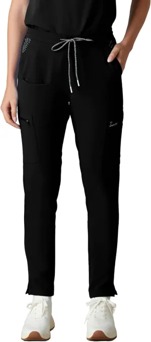 Members Only Women's Reus Open Bottom Scrub Pant | Medical Scrubs | Hospital Uniform |