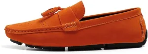 Men's Loafers Shoes Penny Loafers with Tassel Suede Vamp Slip Resistant Flexible Comfortable Walking Fashion Slip-ons