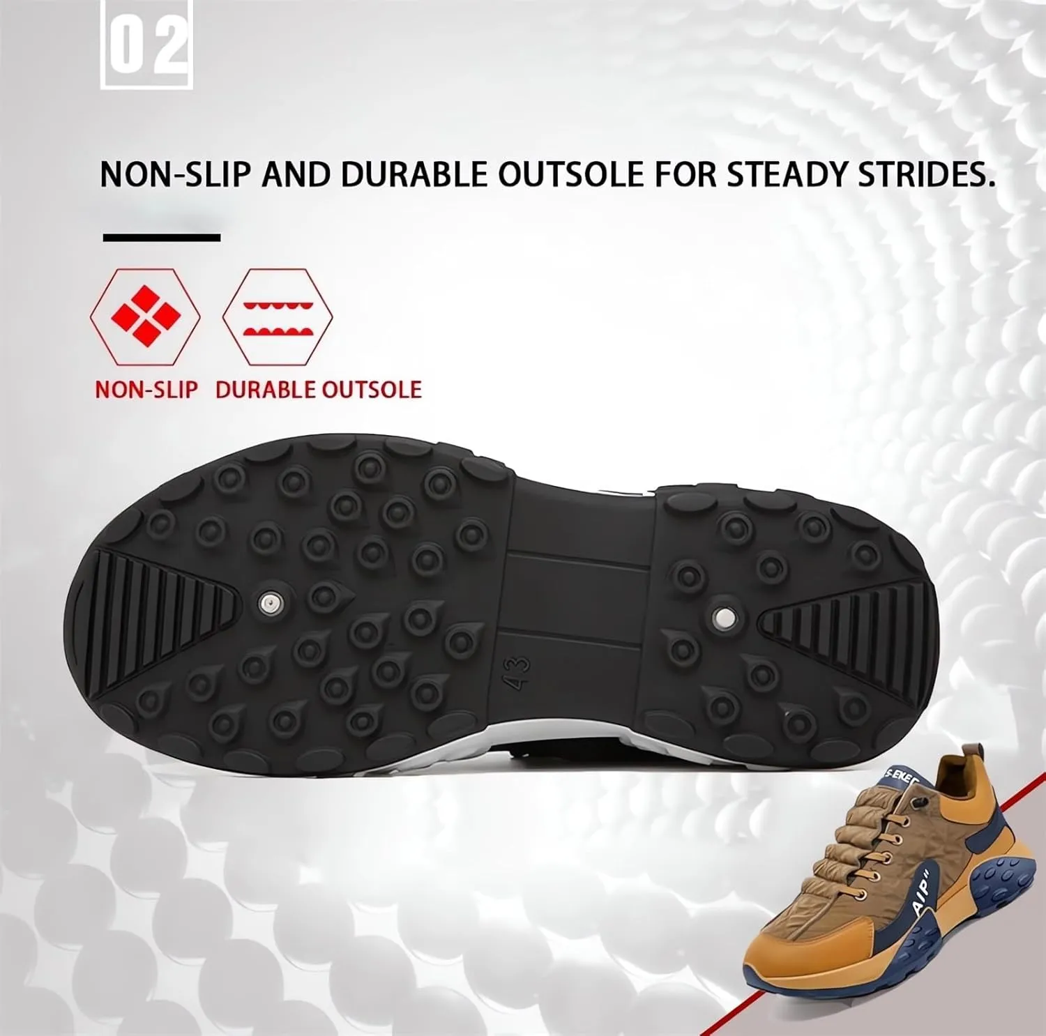 Men's Orthopedic Comfort Sneaker 2024 Waterproof Air AIP Walking Tennis Comfortable Wide Shoes Slip on Sneakers