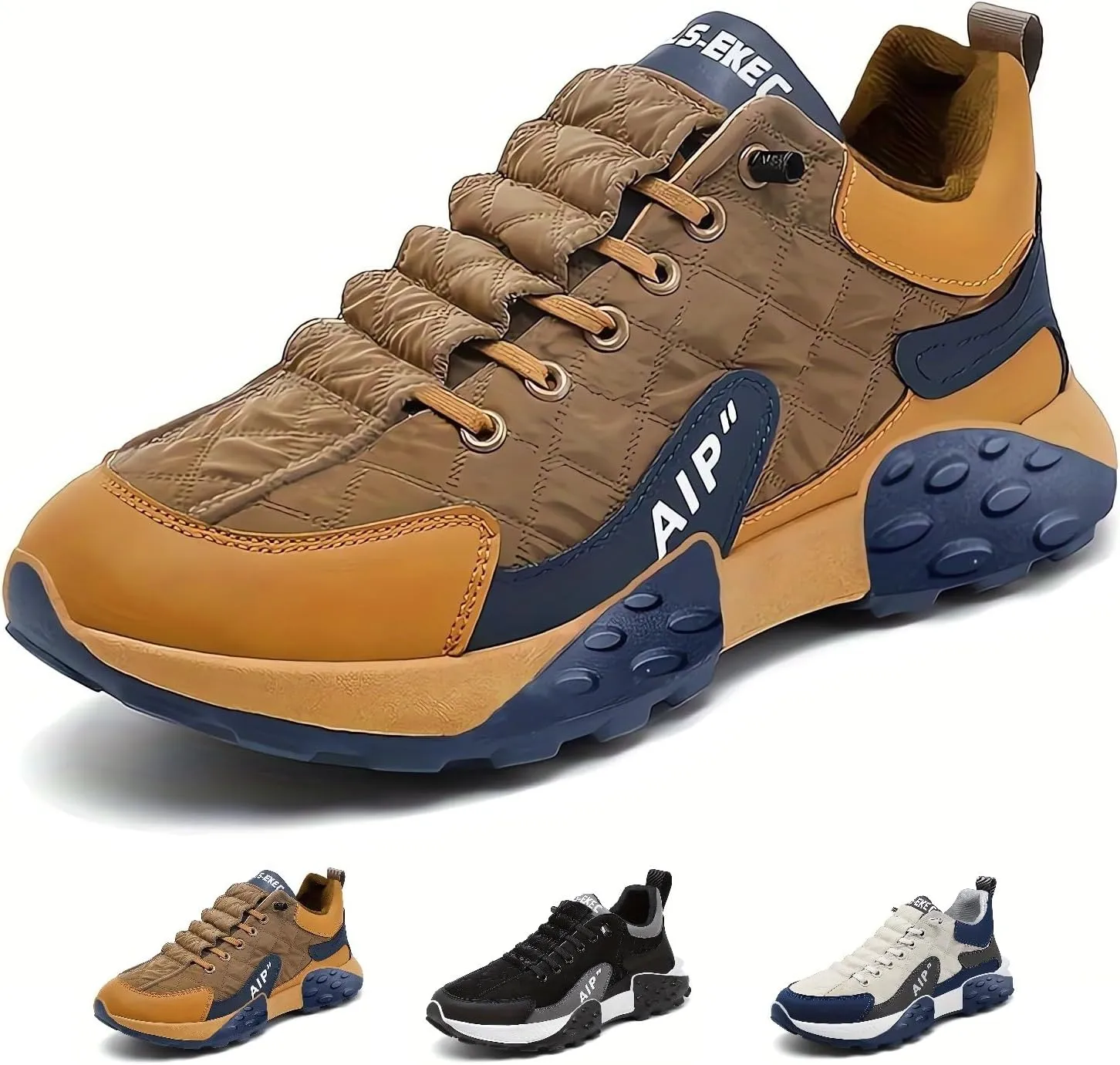 Men's Orthopedic Comfort Sneaker 2024 Waterproof Air AIP Walking Tennis Comfortable Wide Shoes Slip on Sneakers