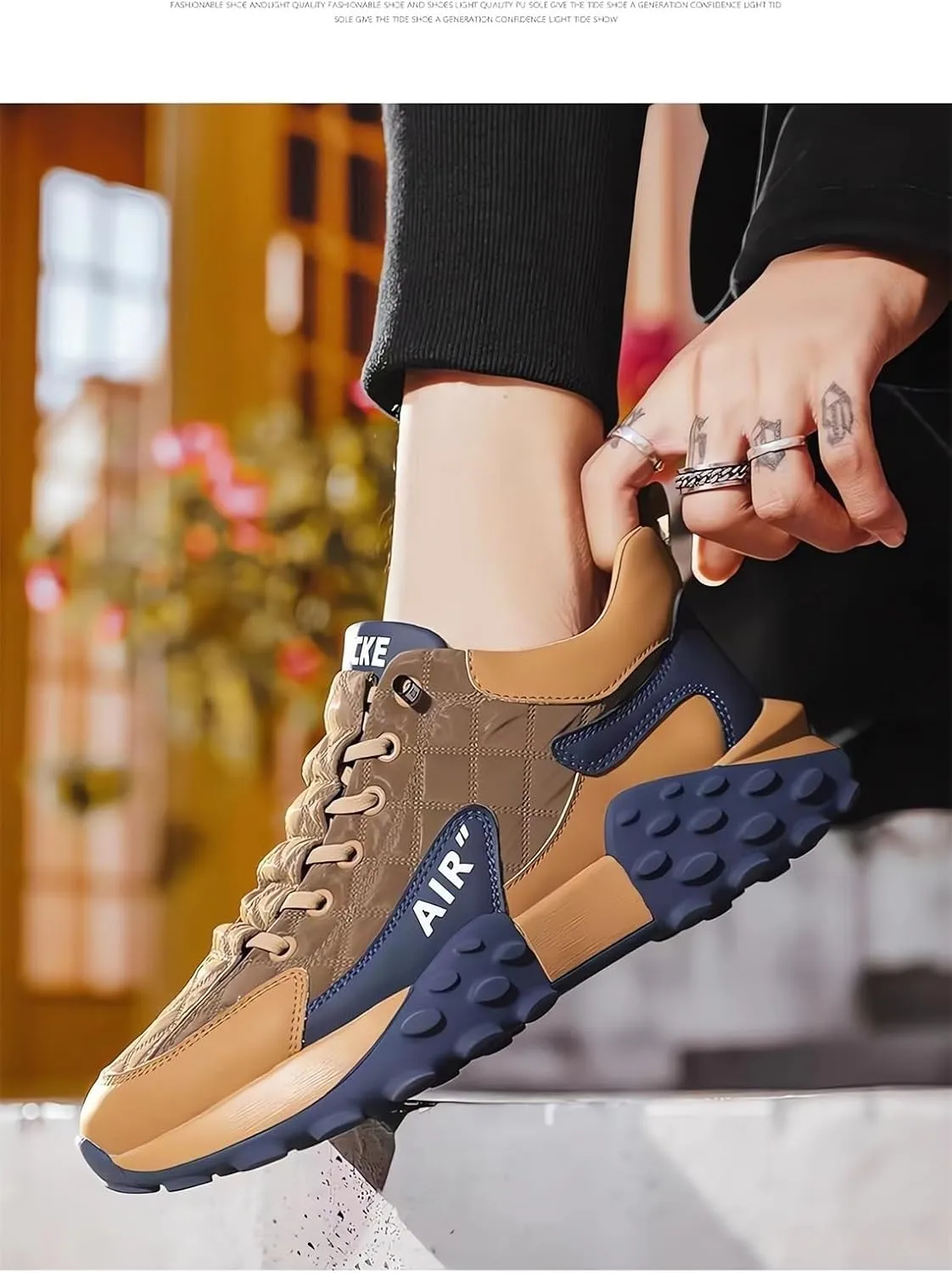 Men's Orthopedic Comfort Sneaker 2024 Waterproof Air AIP Walking Tennis Comfortable Wide Shoes Slip on Sneakers