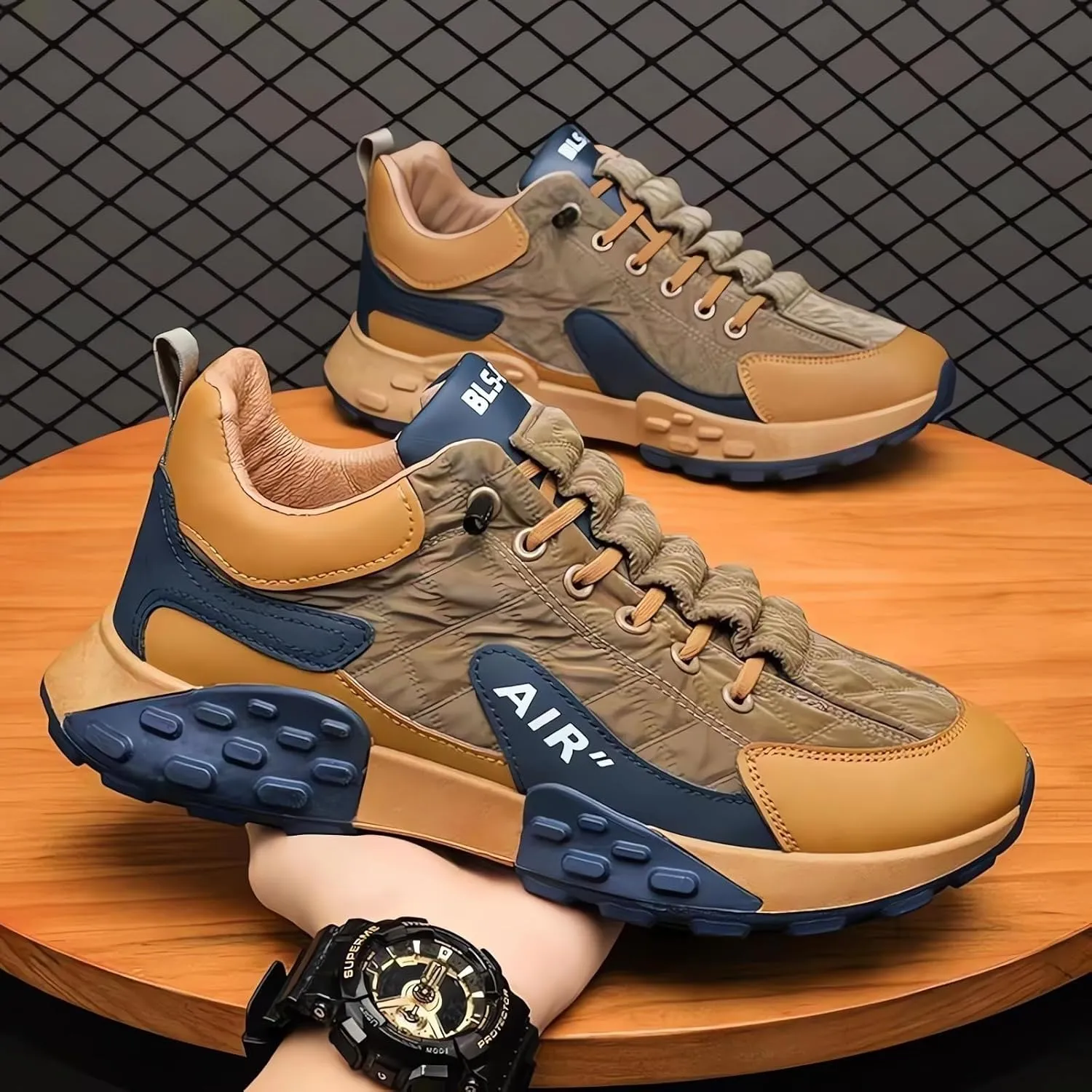 Men's Orthopedic Comfort Sneaker 2024 Waterproof Air AIP Walking Tennis Comfortable Wide Shoes Slip on Sneakers