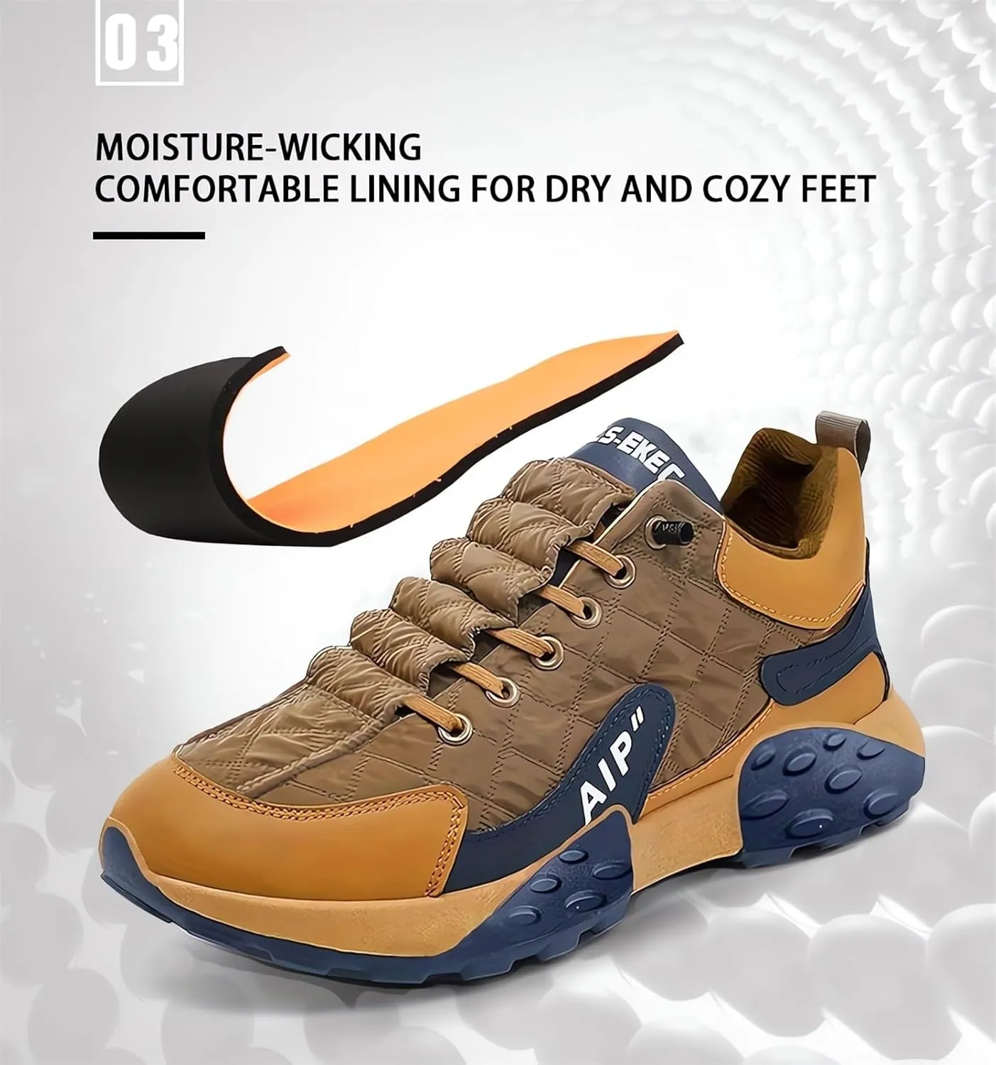 Men's Orthopedic Comfort Sneaker 2024 Waterproof Air AIP Walking Tennis Comfortable Wide Shoes Slip on Sneakers