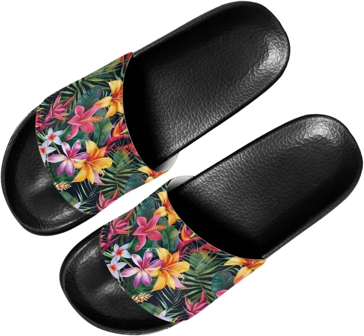 Mens Pillow House Sandals Ultimate Comfort Casual Slide Sandals Open Toe Non-Slip Slippers Water Friendly Soft Flat Shoes Single Band Shoes