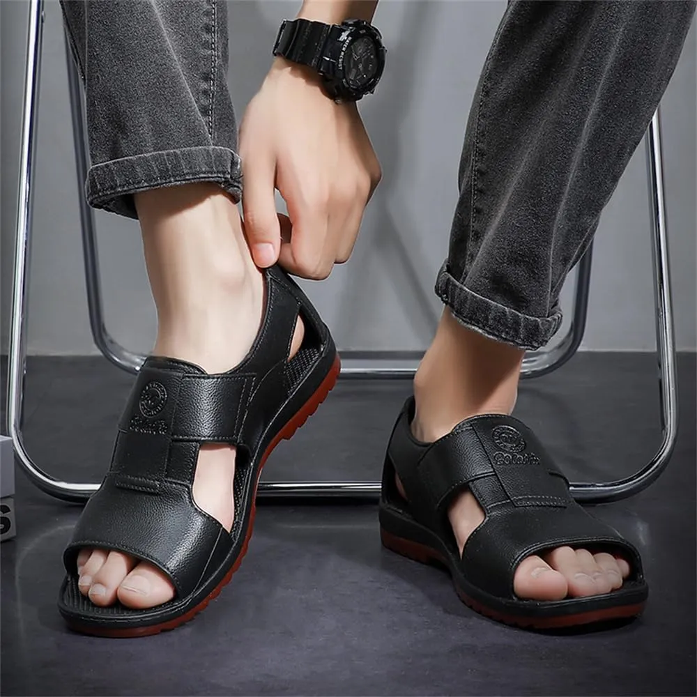 Men's Sandals Summer Casual Soft Sole Non-slip Wear-resistant Beach Shoes