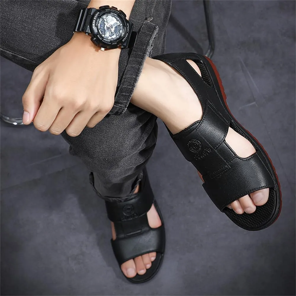 Men's Sandals Summer Casual Soft Sole Non-slip Wear-resistant Beach Shoes