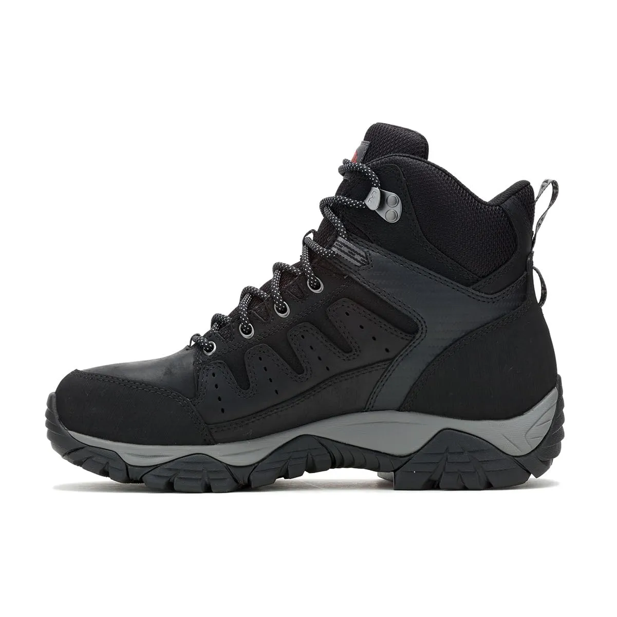 Merrell Men's Windoc Waterproof Steel Toe Mid Construction Boot, Black, 12