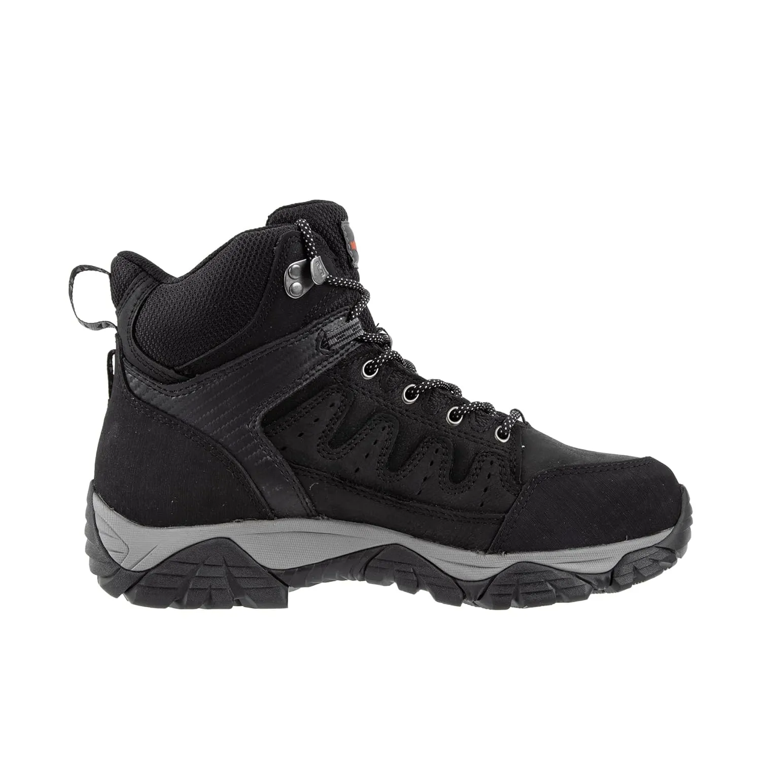 Merrell Men's Windoc Waterproof Steel Toe Mid Construction Boot, Black, 7.5