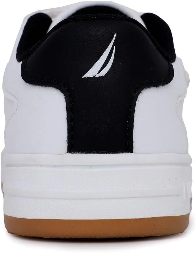 Nautica Kids' Double Strap Sneakers | Casual Athletic Shoes for Boys and Girls | Durable and Comfortable Fit for Toddlers and Little Kids