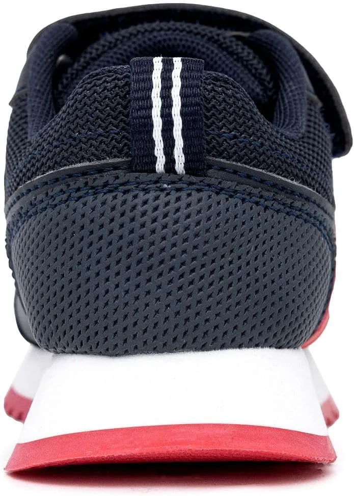 Nautica Kids' Double Strap Sneakers | Casual Athletic Shoes for Boys and Girls | Durable and Comfortable Fit for Toddlers and Little Kids