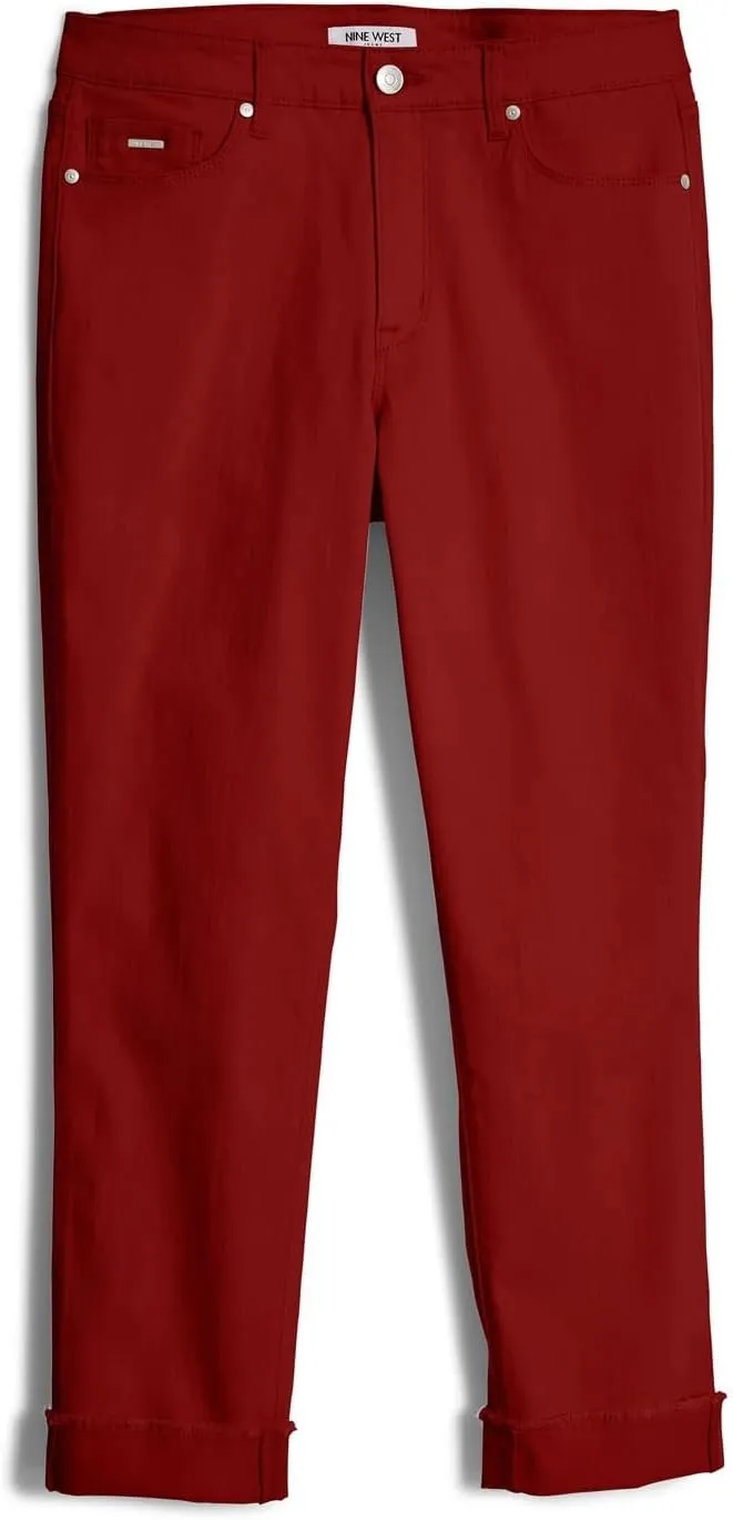 NINE WEST Womens Gramercy Cropped Pants, Womens Summer Pants, Work Jeans, Summer Clothes, Spring Break Essentials