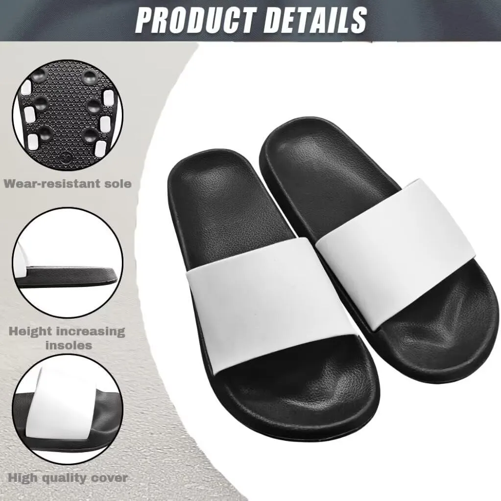 Novelty Camo Sandals Wide Platform Slides Non Slip Shower Bathroom Slippers for Women Soft Footbed Slipper