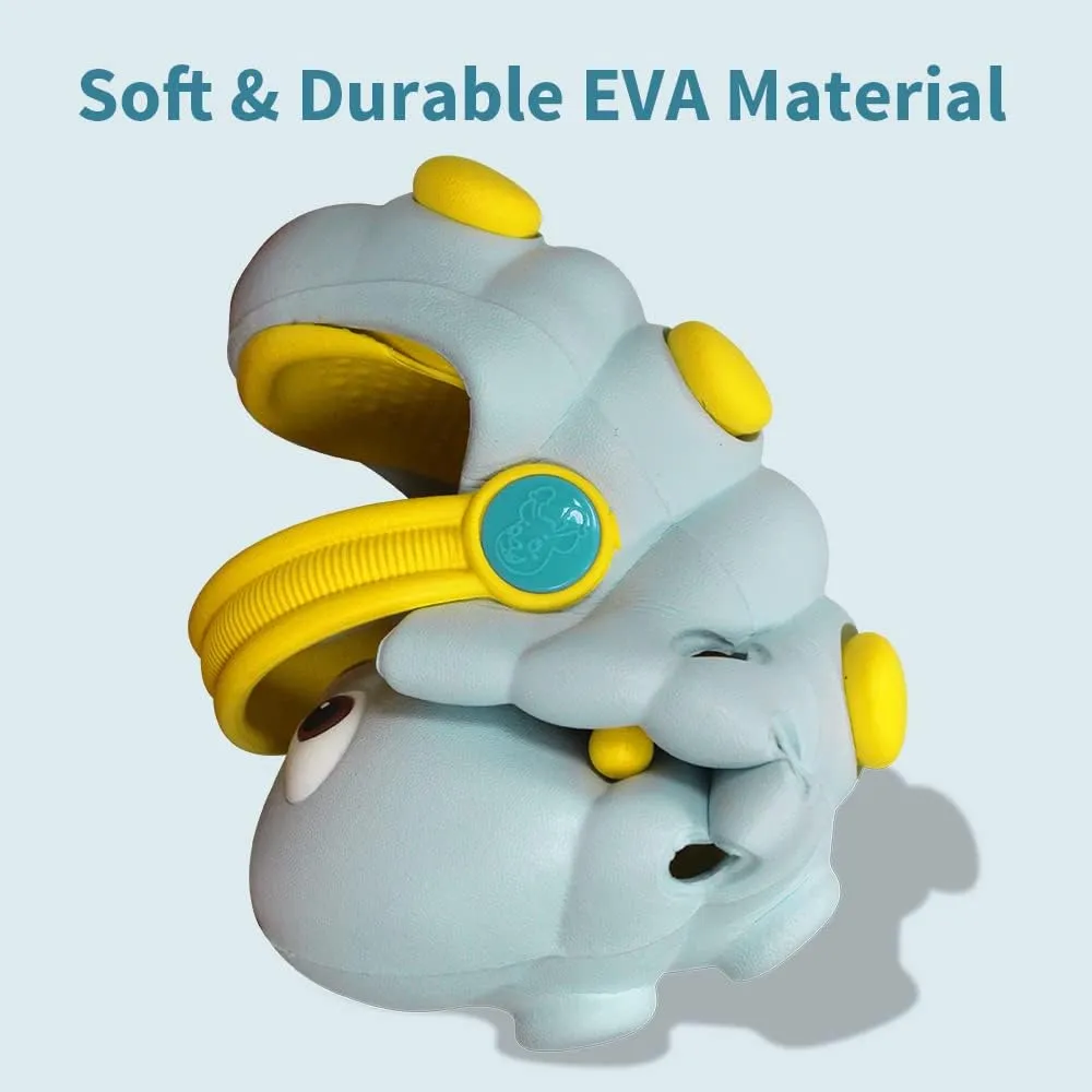 NW Kids Cute Clogs Garden Shoes Toddler Boys Girls Non-Slip Soft EVA Slides Slippers Indoor Outdoor Waterproof Children Water Shower Beach Pool Sandals
