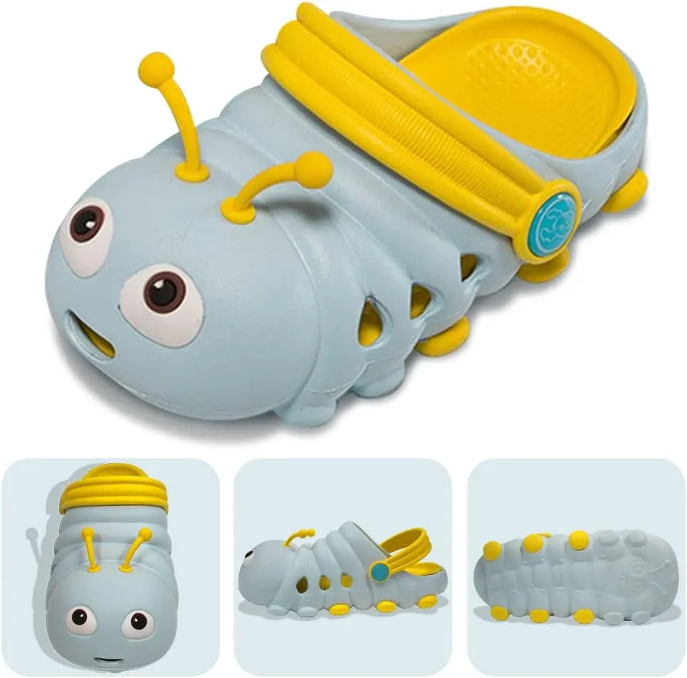 NW Kids Cute Clogs Garden Shoes Toddler Boys Girls Non-Slip Soft EVA Slides Slippers Indoor Outdoor Waterproof Children Water Shower Beach Pool Sandals