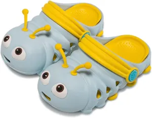 NW Kids Cute Clogs Garden Shoes Toddler Boys Girls Non-Slip Soft EVA Slides Slippers Indoor Outdoor Waterproof Children Water Shower Beach Pool Sandals