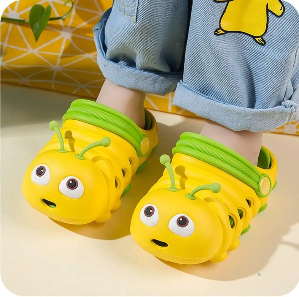 NW Kids Cute Clogs Garden Shoes Toddler Boys Girls Non-Slip Soft EVA Slides Slippers Indoor Outdoor Waterproof Children Water Shower Beach Pool Sandals
